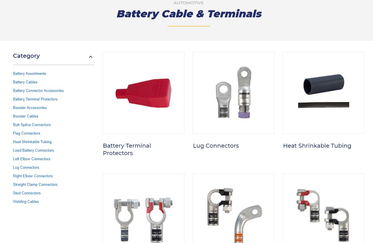 Battery Cable and Terminals link