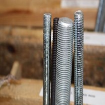 Fastener rods and studs are sold at Royal Brass and Hose. 