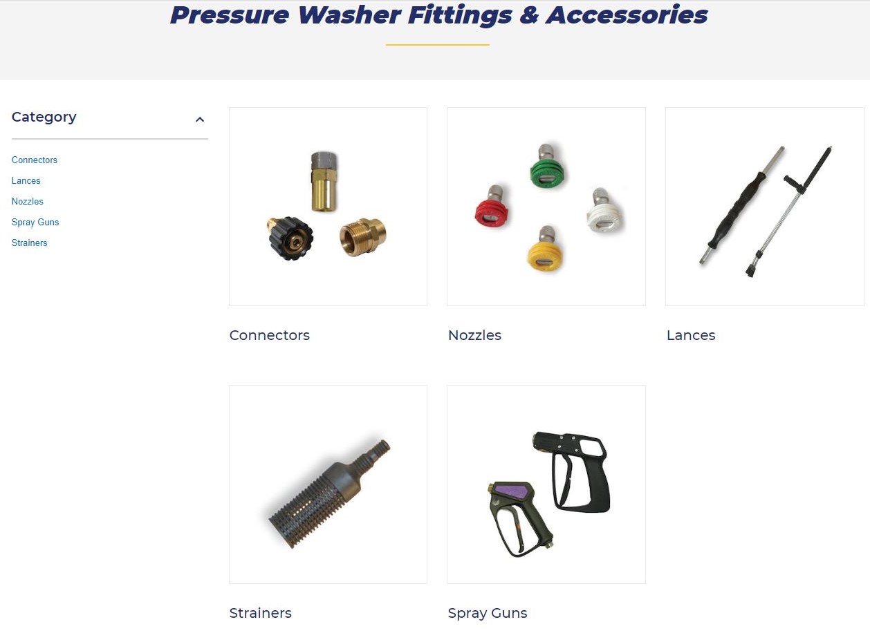 Pressure Washer link to Ecommerce Site